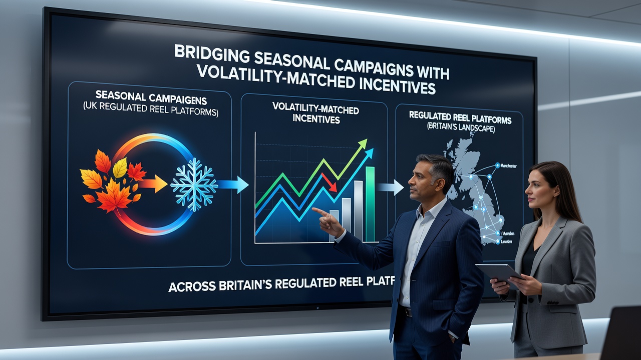 Volatility tier diagrams showing incentive alignments on UK reel platforms