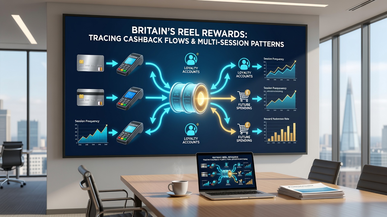 Multi-session player patterns charted with cashback credit timelines on British digital platforms
