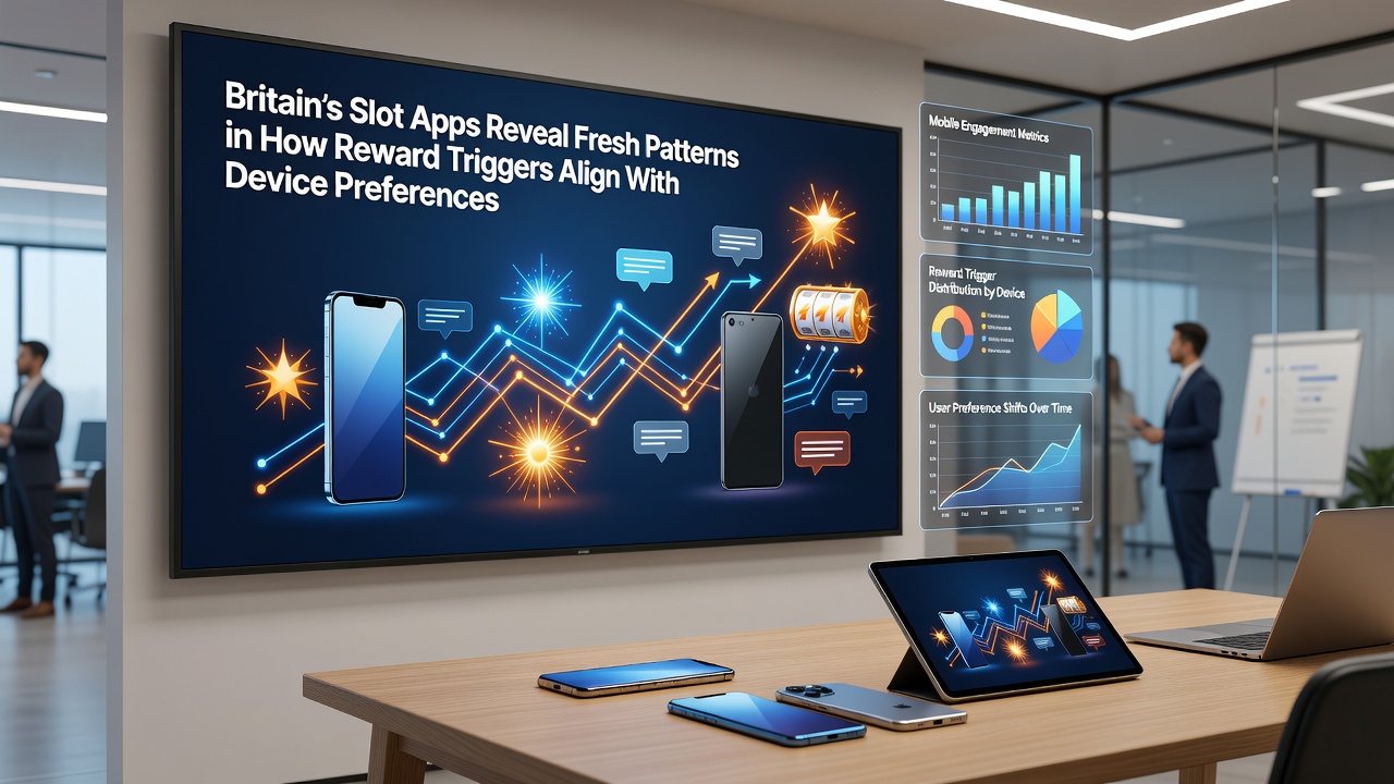 Analytics dashboard showing reward trigger performance across British mobile devices