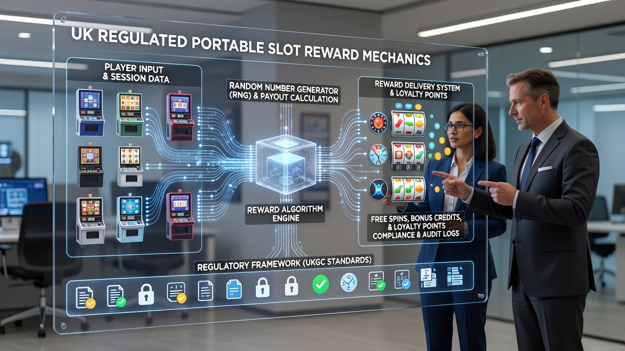 Loyalty dashboard on a tablet displaying tier progression and mobile-specific slot rewards in a UK casino setting