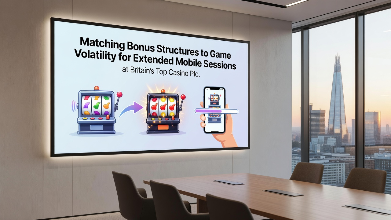 Detailed view of slot volatility charts and bonus allocation tables used by UK casino platforms