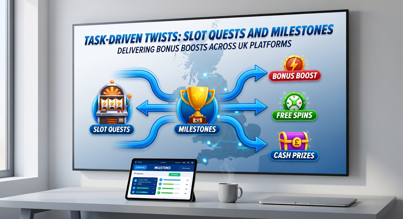 Player dashboard displaying completed slot milestones with bonus rewards popping up on a UK mobile casino screen