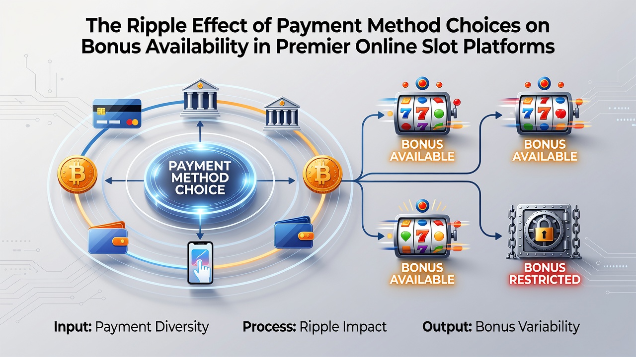 Diagram depicting payment flows and how they influence bonus availability timelines in online slot environments